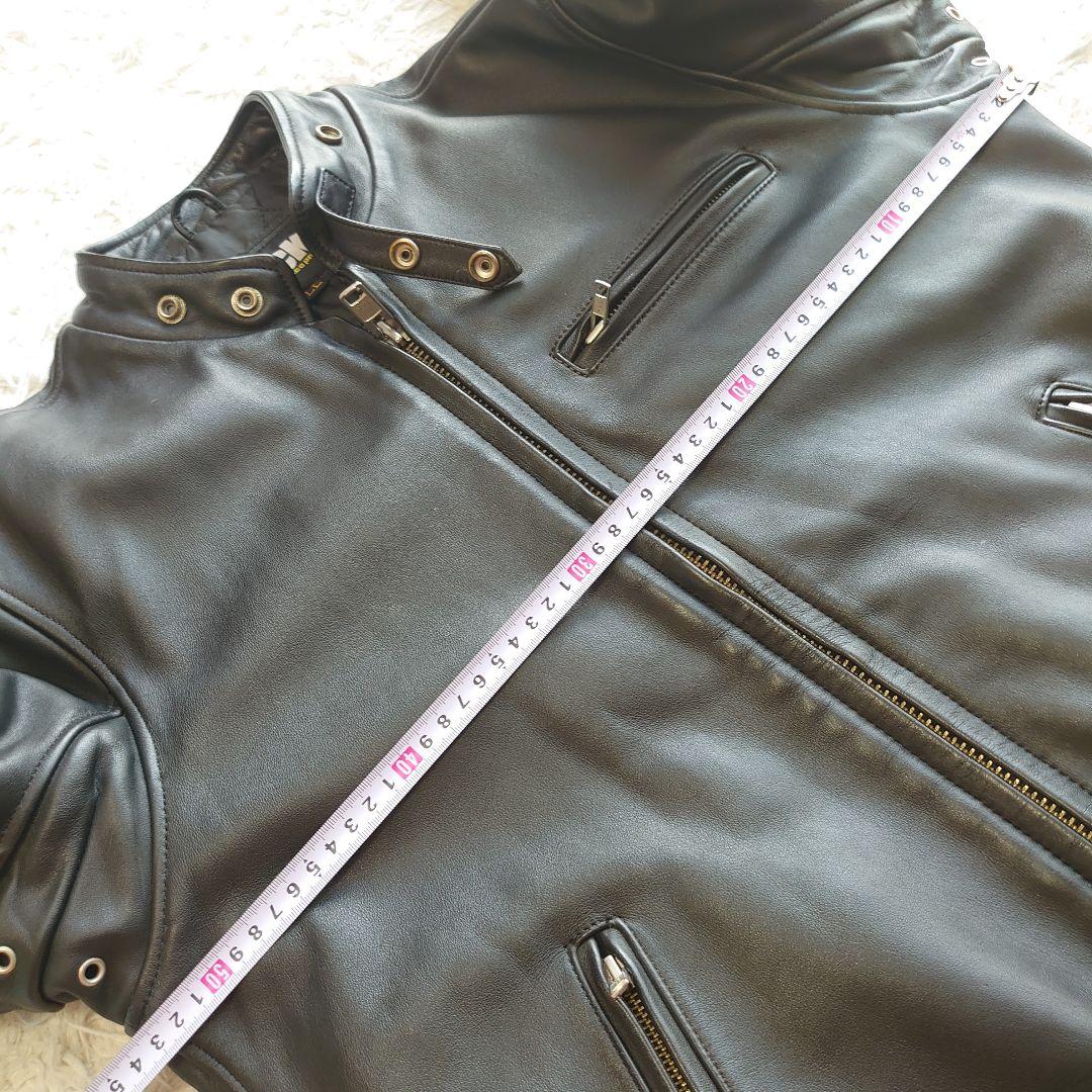 TRICKY トリッキー 牛革 シングルライダース レザージャケット XLサイズ