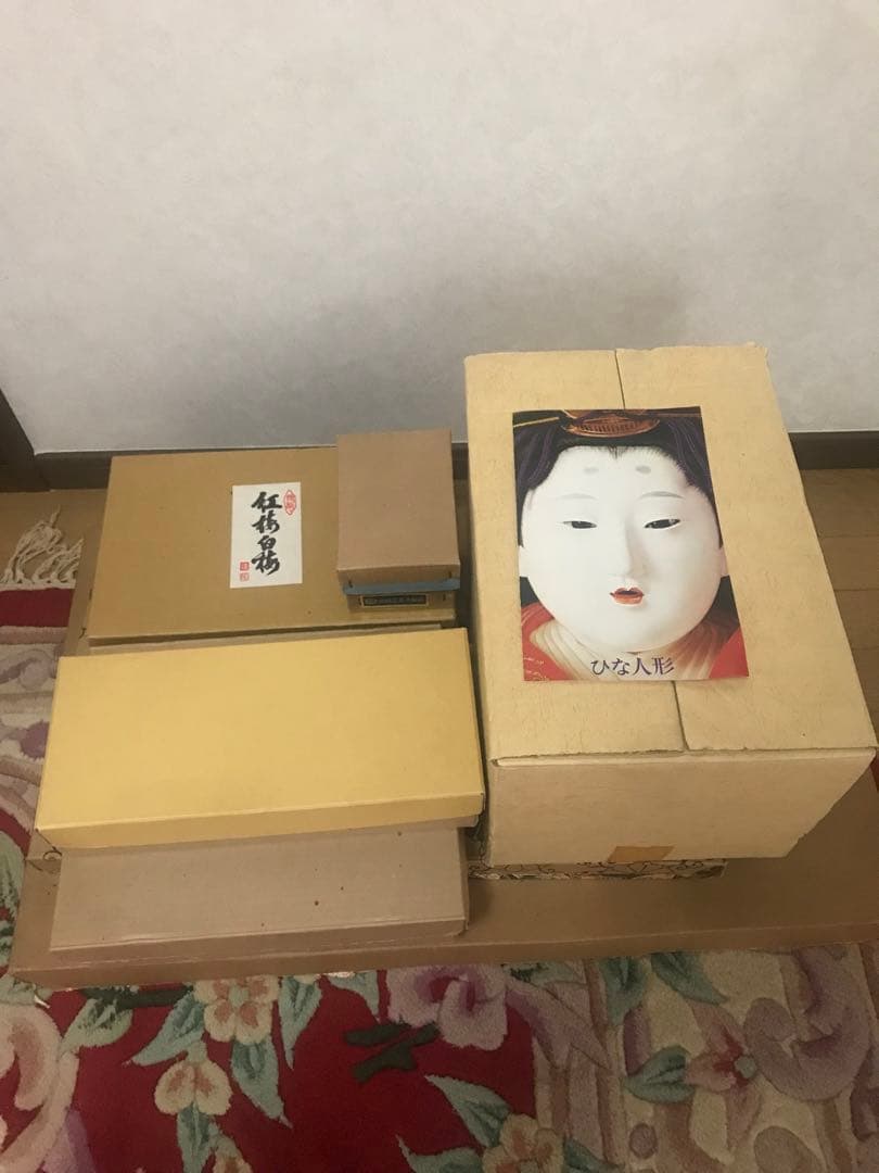 初代石川潤平 木目込　雛人形 鶴亀雛 本金蒔絵黒屏風