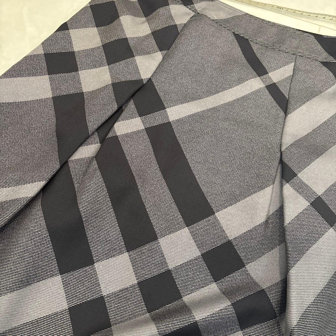 [美品]バーバリーロンドン　フレアスカート　　シルク　38 M