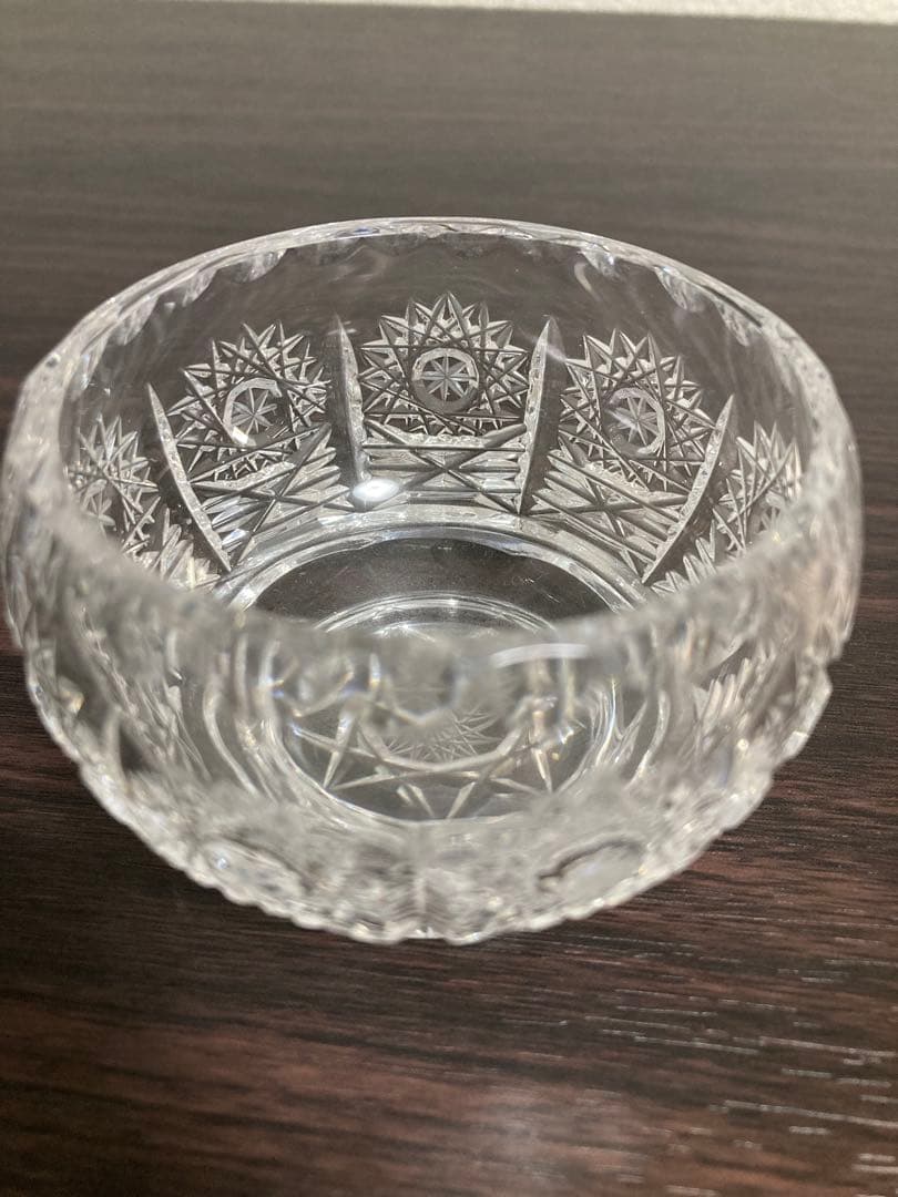 チェコ　ボヘミアクリスタル　ミニチュア