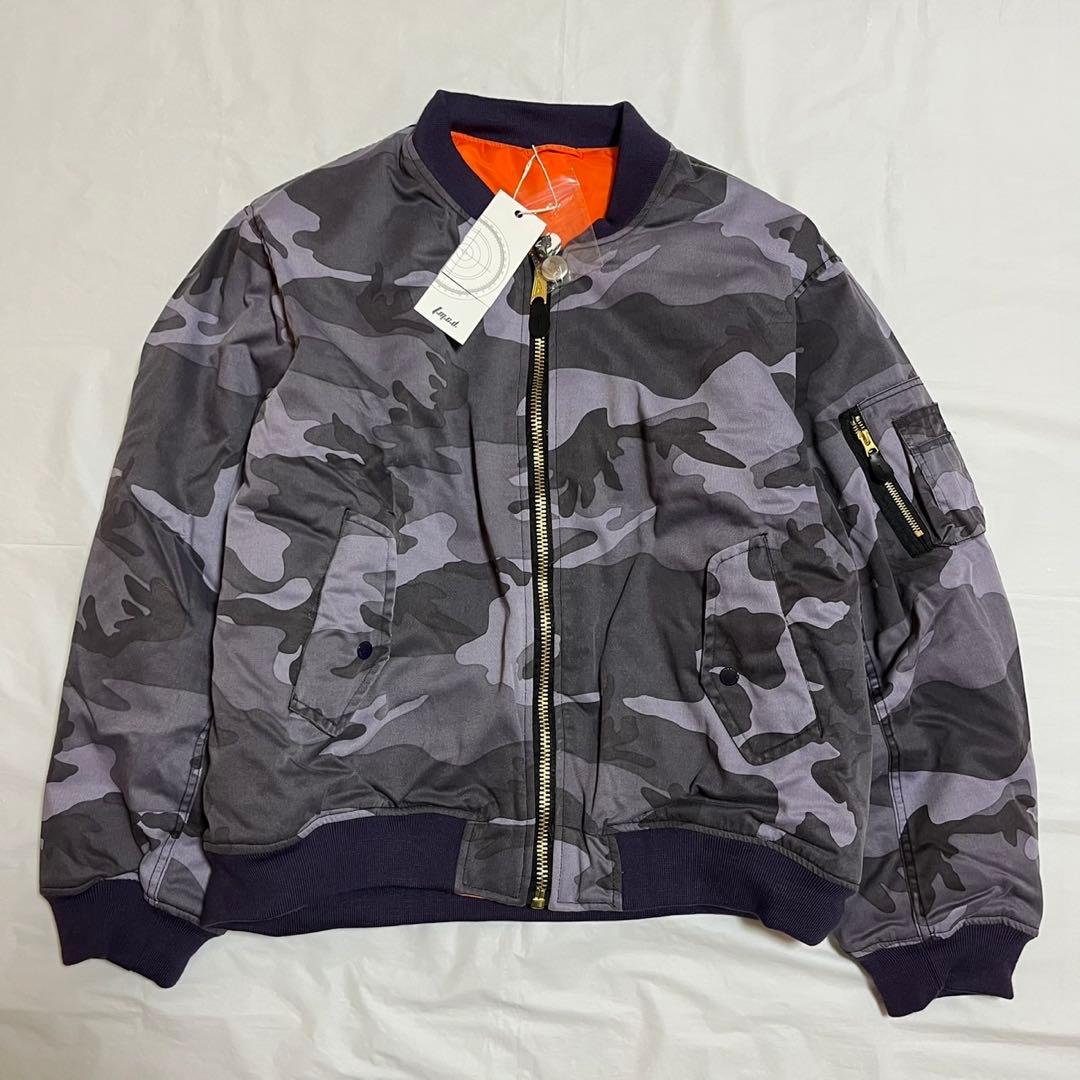 テ*ク様 F.M.C.D.エヴァンゲリオンMA-1ボンバージャケット　Lサイズ