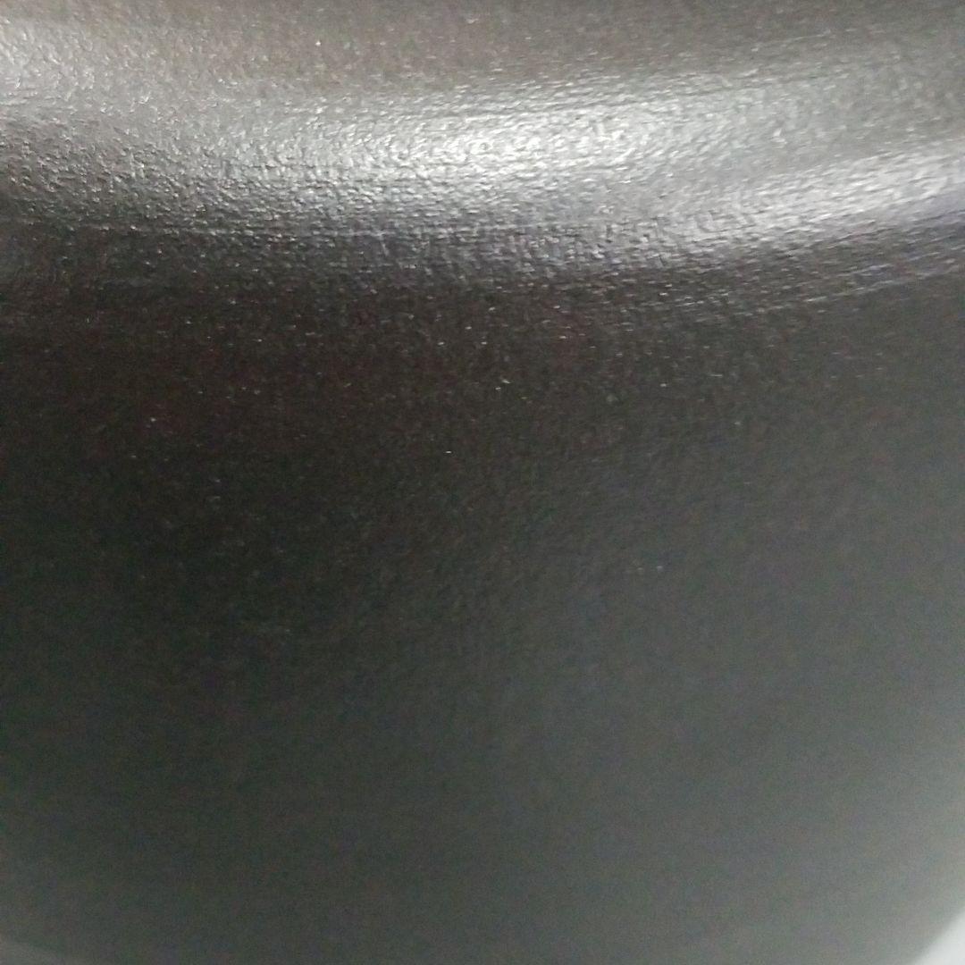 信楽焼陶器 火鉢  黒 手あぶり 灰皿  直径２５cm