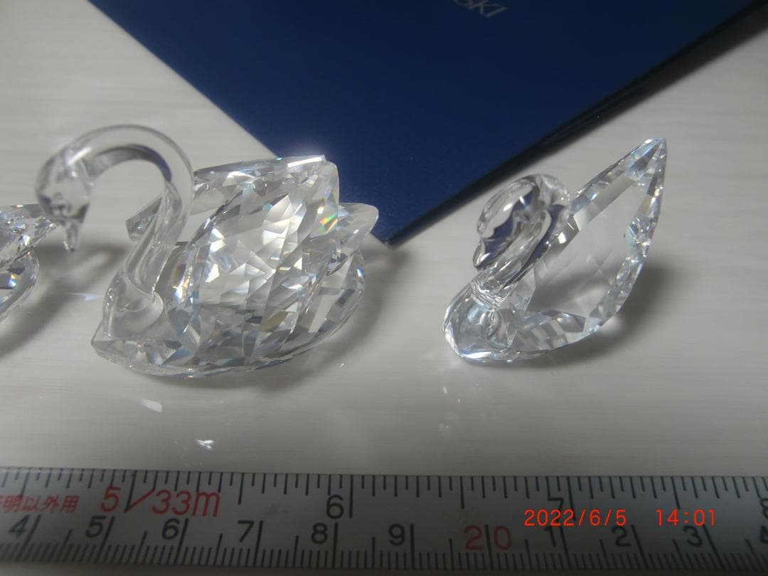 スワロフスキー Swarovski  『スワン4Ｐ【Ｌ・Ｍ2・Ｍ閉】』　Ｓ17Ｂ