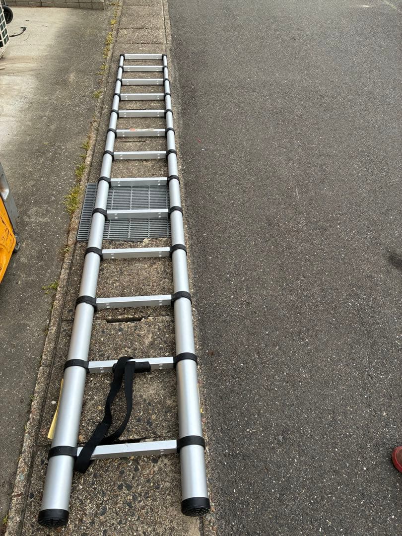 ハシゴ　伸縮はしご アルミ製　 脚立 伸縮