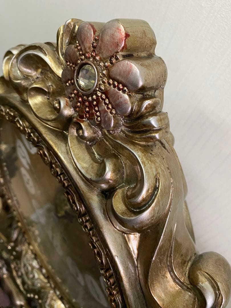 最終値下げ‼️*785　QUARTZ LISHENG 置き時計　馬の親子