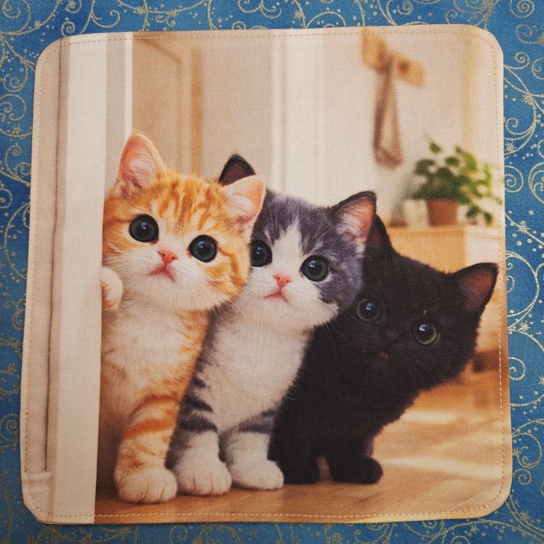 ご確認用　まるみ　ハンカチ　ねこちゃん柄　ハンドメイド1/20