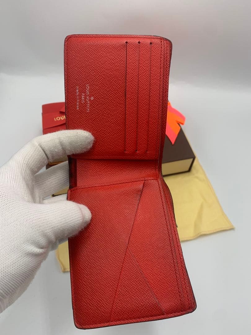 ルイヴィトン 二つ折り財布 ポルトフォイユ・ミュルティプル トランク P55