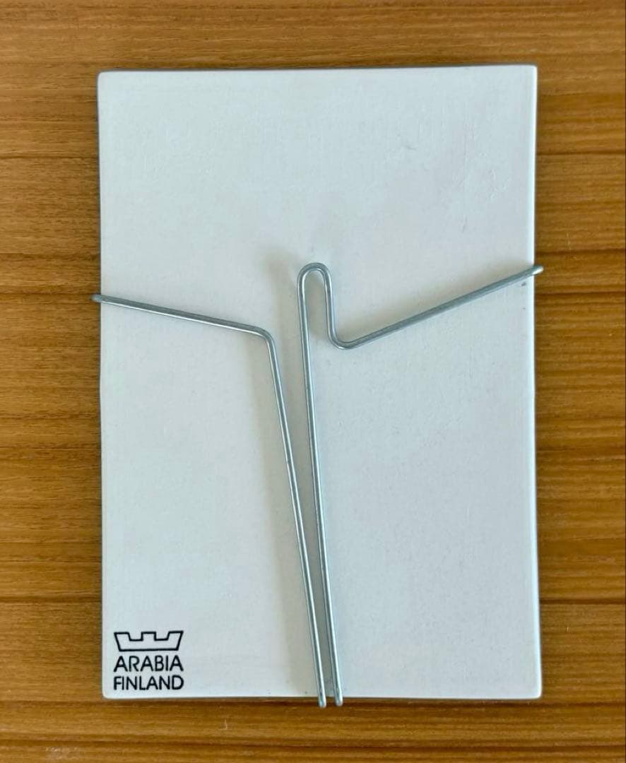 ARABIA ヘルヤ\"Lumihiutaleita hiljalleen\"陶板画