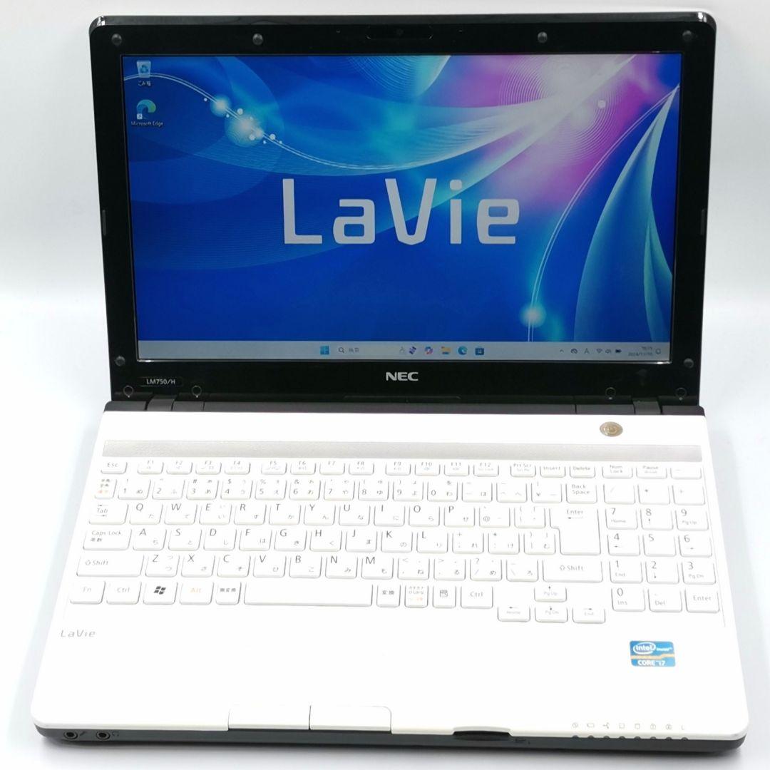 感動の速さ！ 究極Core i7 Windows11 ノートパソコン カメラ有り