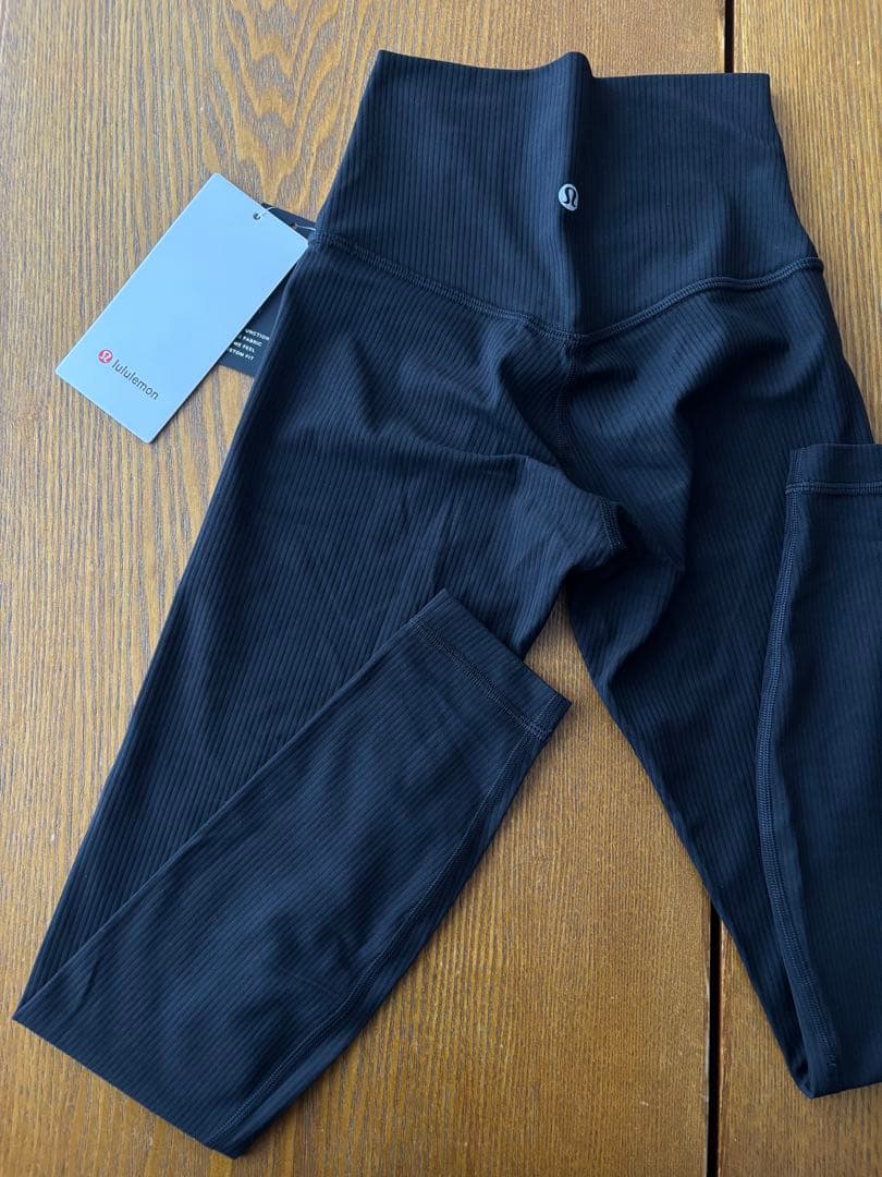 ヨガ・ピラティス lululemon Align Ribbed HR Pant 24\" XS