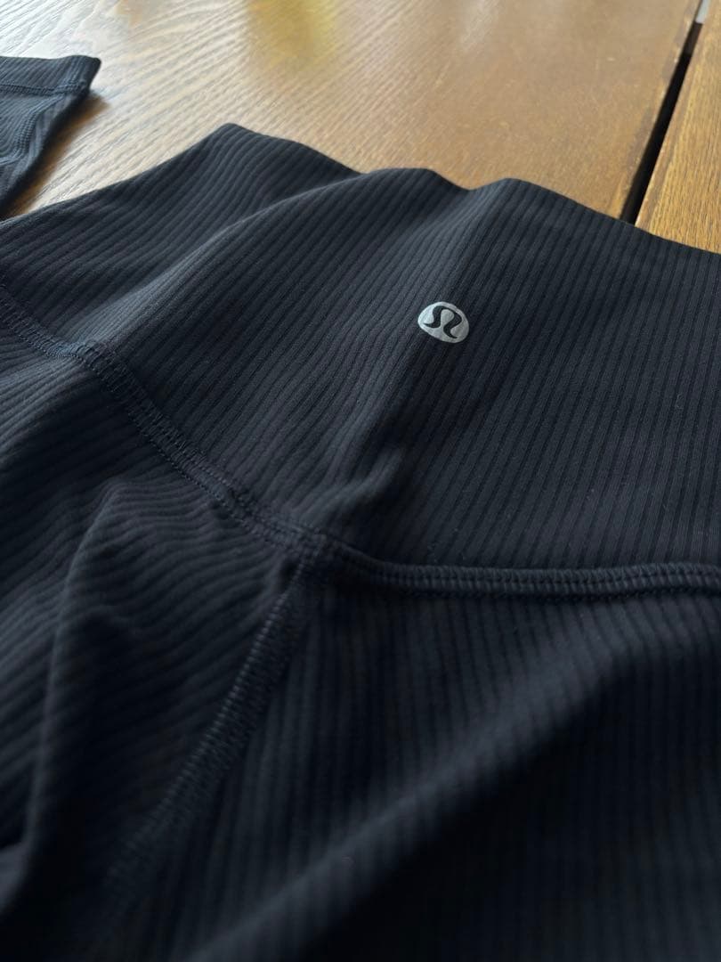 ヨガ・ピラティス lululemon Align Ribbed HR Pant 24\" XS