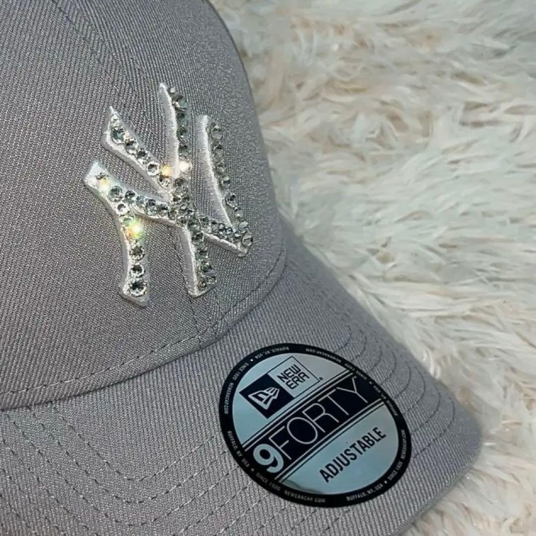 ニューエラ スワロフスキー デコ キラキラ