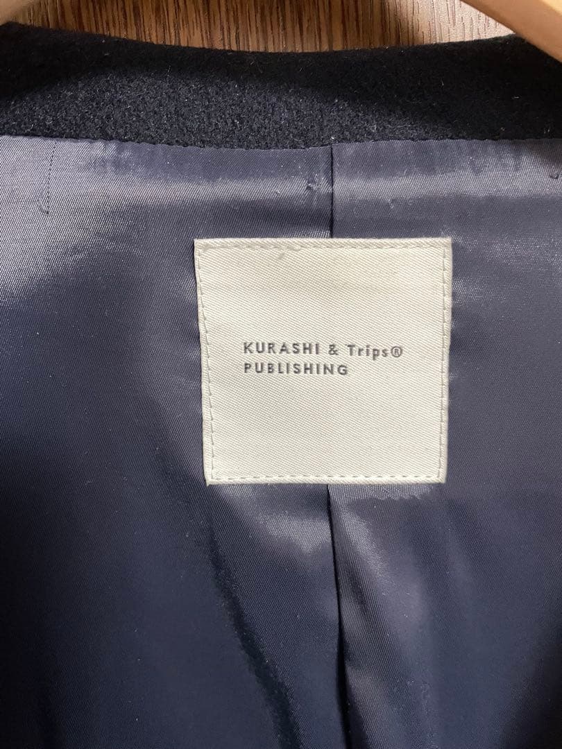 北欧暮らしの道具展　3WAYアレンジ襟のかろやかチェスターコート