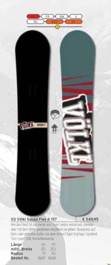 スノーボード VOLKL SQUAD
