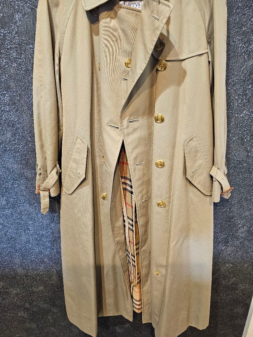 90年代 Burberrys 白タグ ベージュ トレンチコート