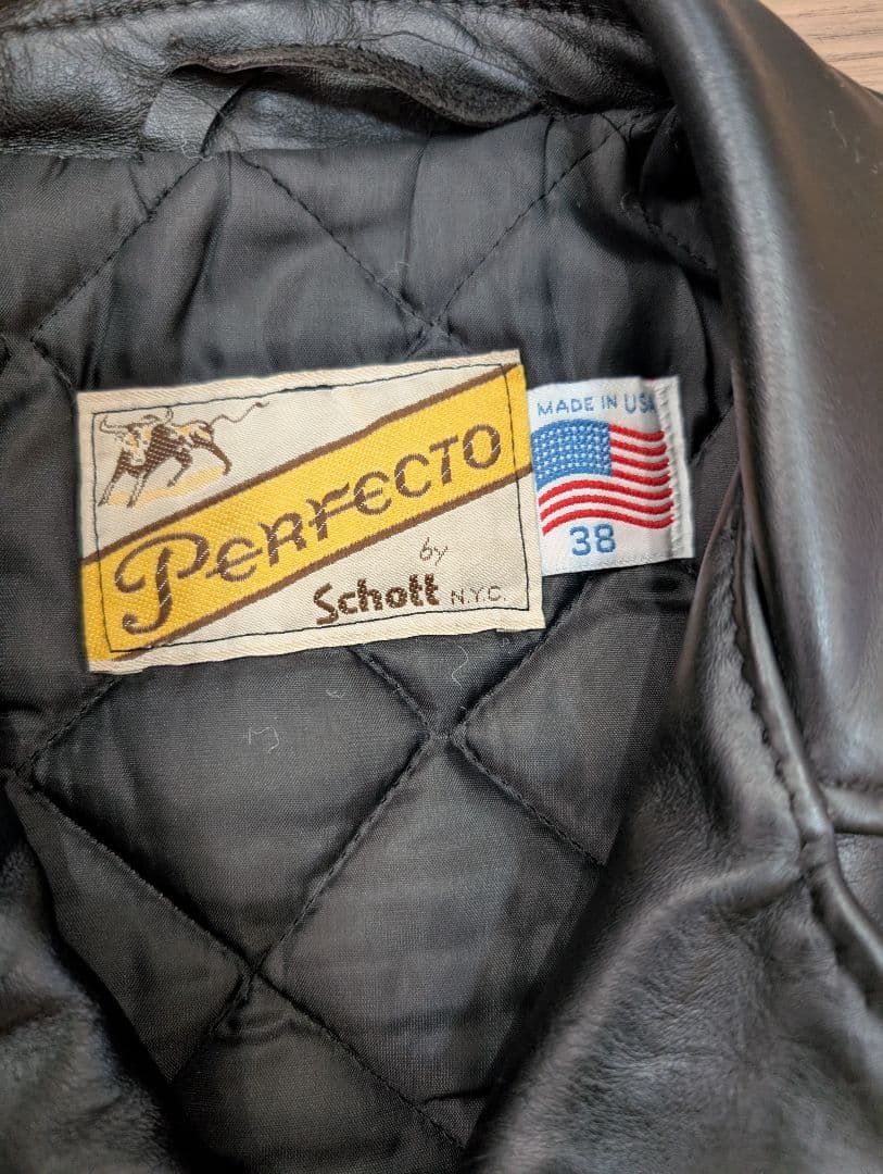 Schott Perfecto 613 one star サイズ38 ワンスター