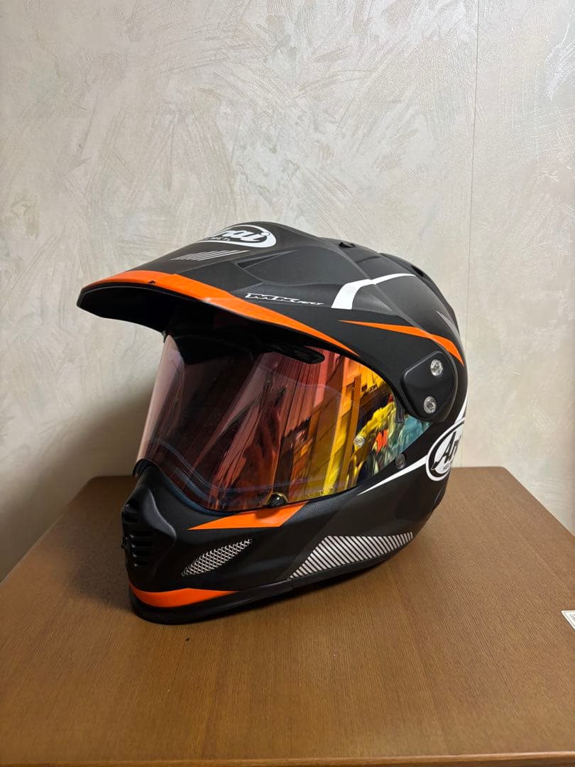 Arai オフロードヘルメット　tour cross 3ブラック/オレンジ
