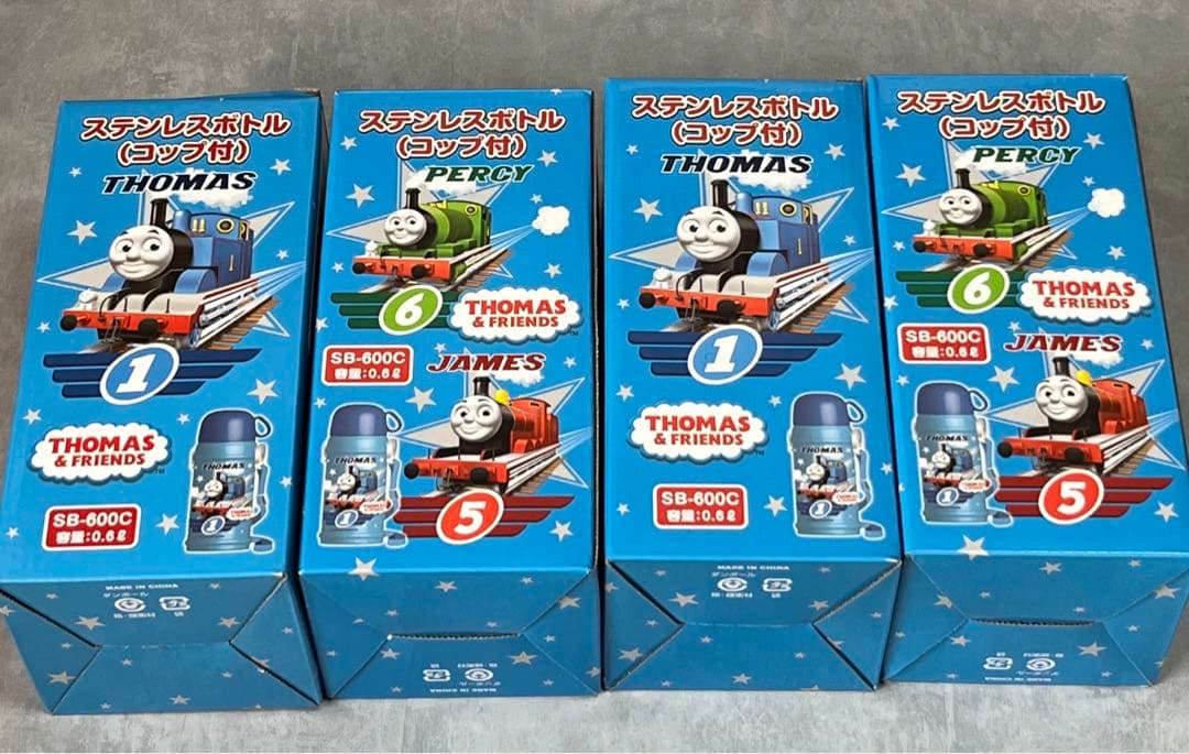 機関車トーマス　ステンレスボトル　水筒　保温　保冷　コップ付き