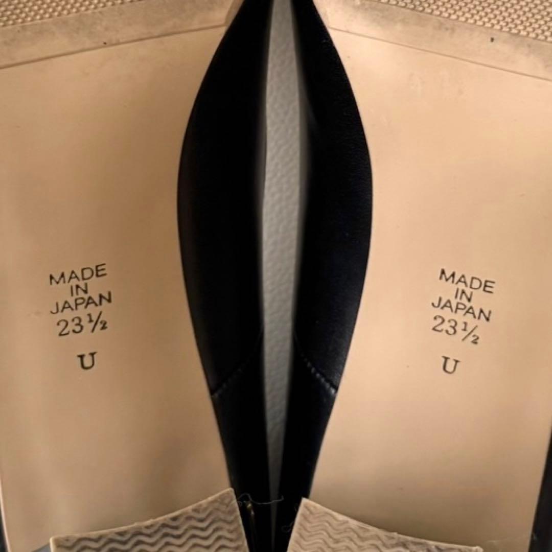 極美品✨TALANTON by DIANA 2025パンプス パール 23.5黒