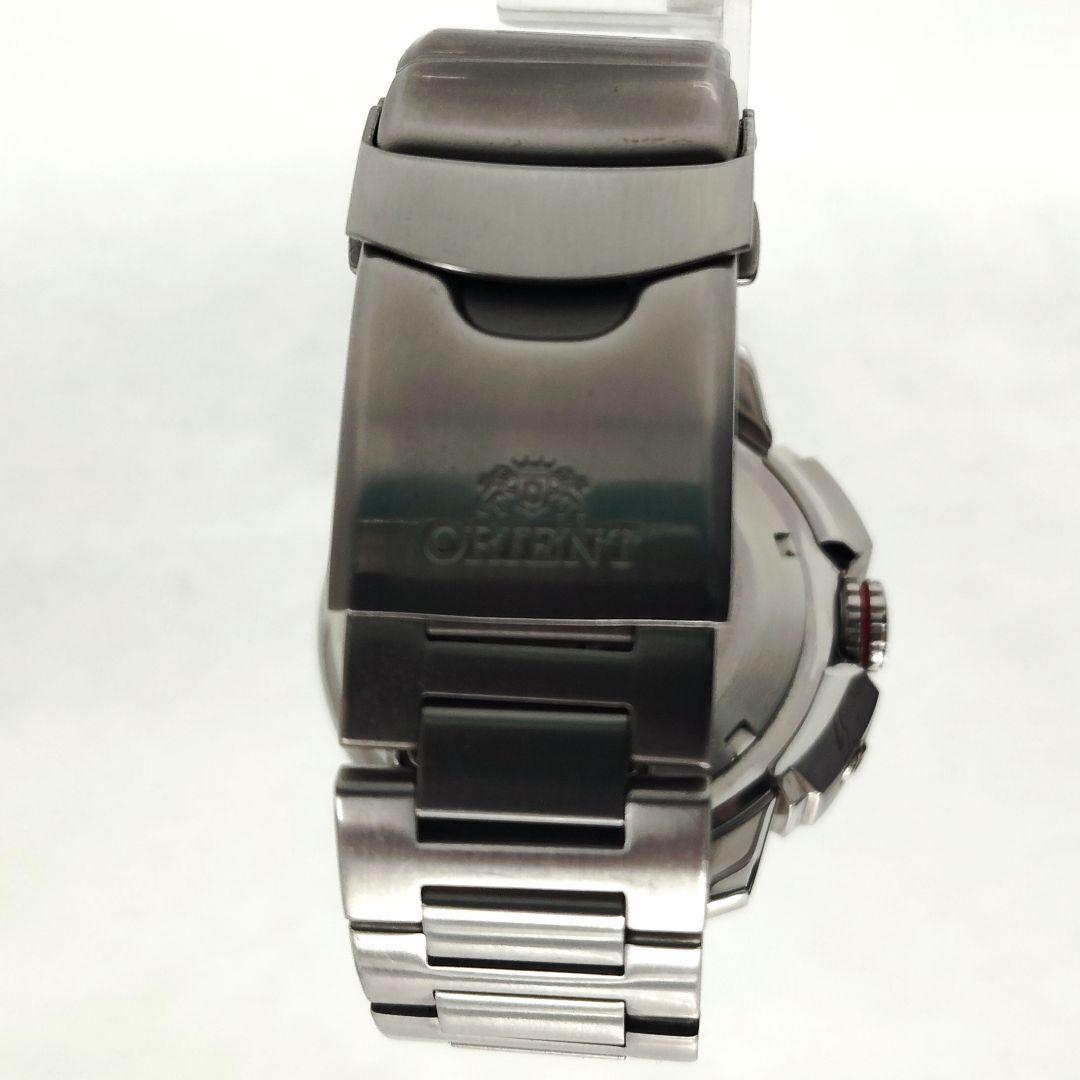 【T】美品✨ORIENT M-FORCE 20barステンレススチール ブラック