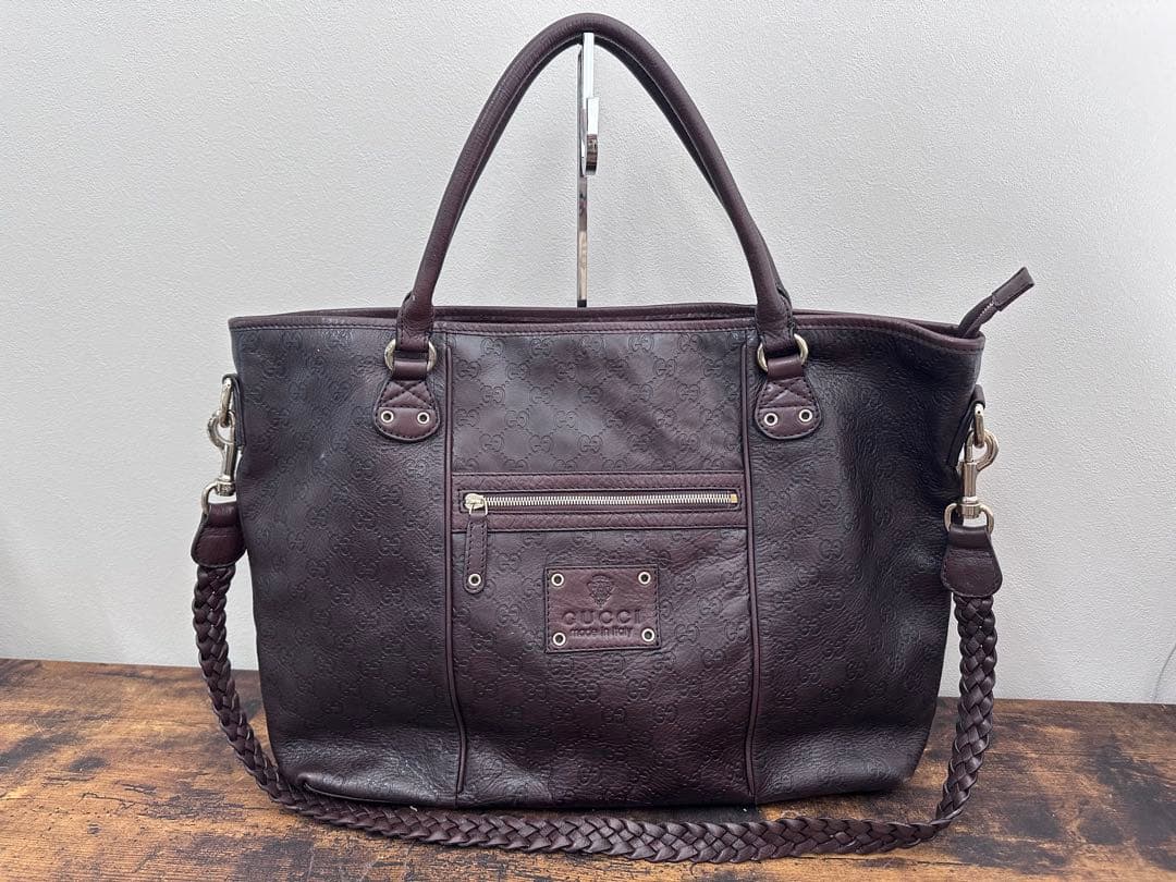 【美品】GUCCI GG柄　2wayバッグ