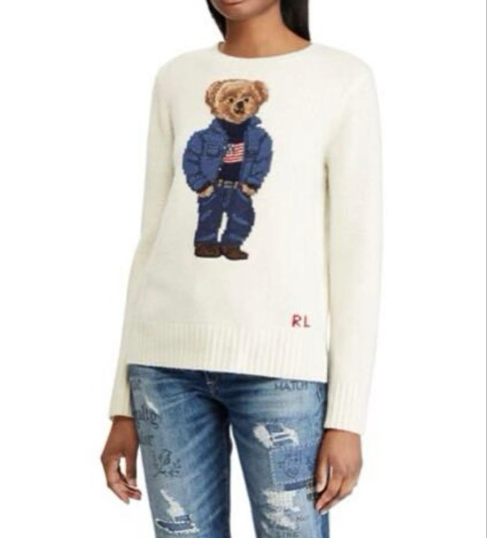 b*m様 激かわ♡ラルフローレン♡ポロベア　ウールブレンド セーター