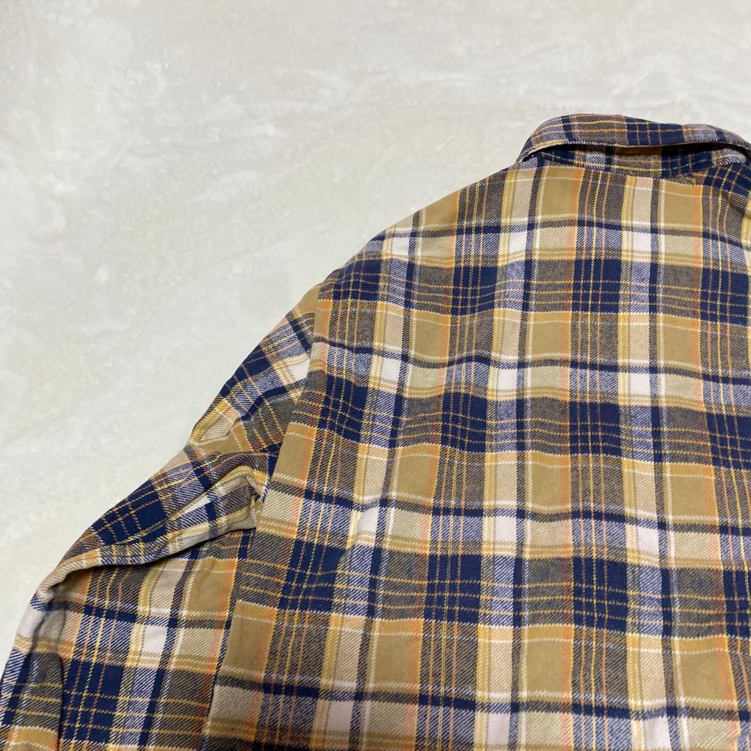 好配色　bigmac ネルシャツ ポルトガル製　ビンテージ