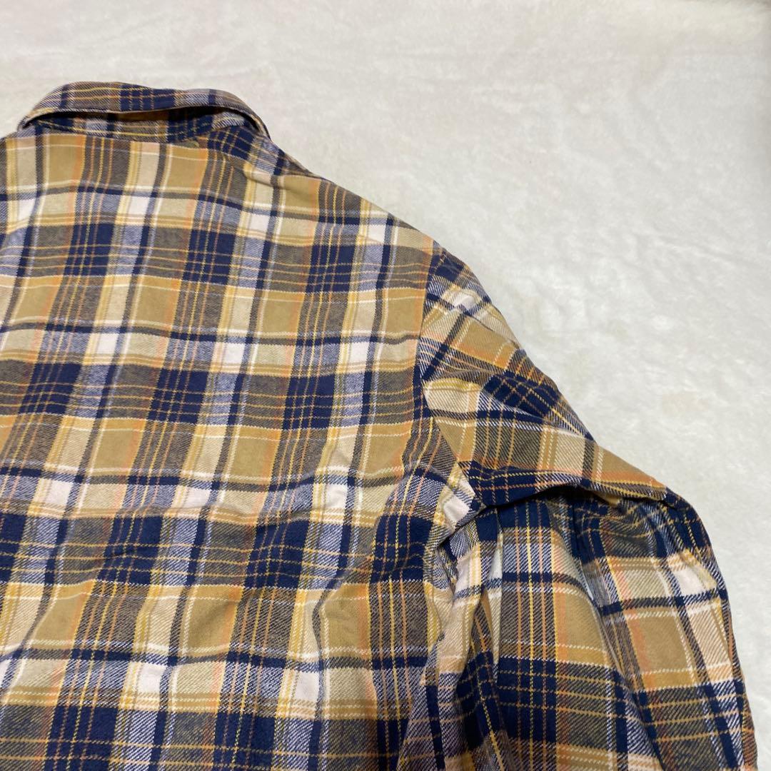 好配色　bigmac ネルシャツ ポルトガル製　ビンテージ