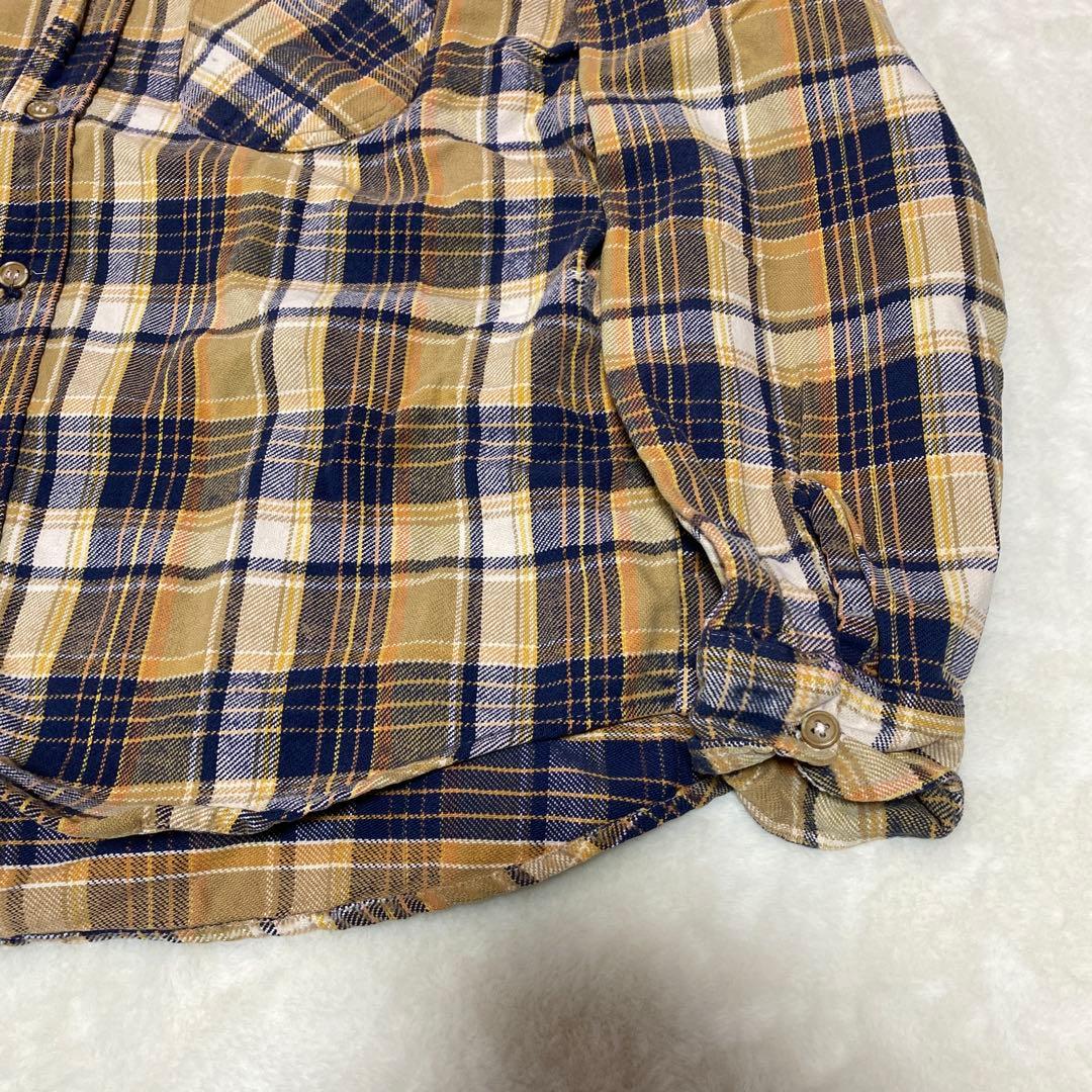 好配色　bigmac ネルシャツ ポルトガル製　ビンテージ