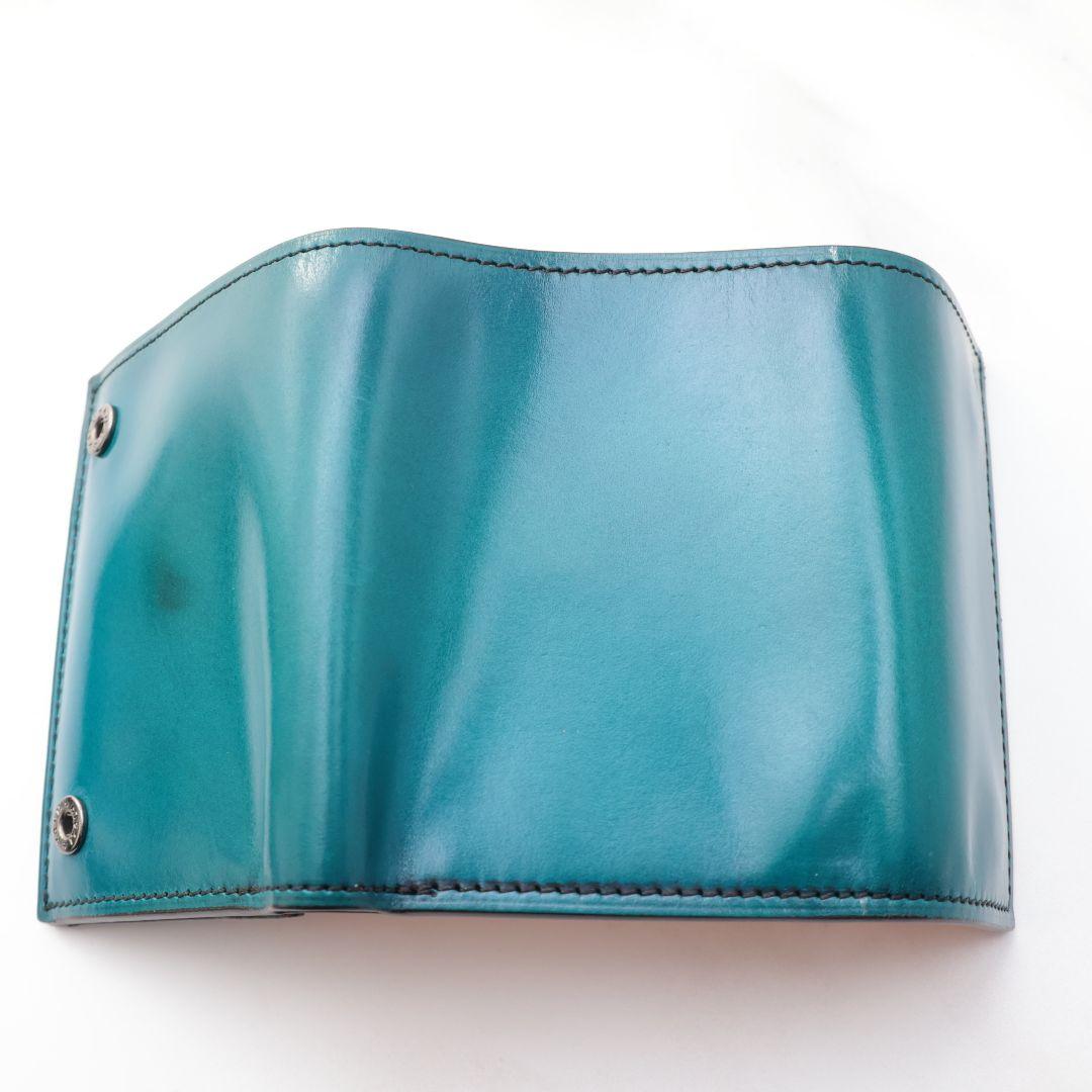 難有り訳あり品 yuhaku ユハク 三つ折り財布 綺麗ではない未使用