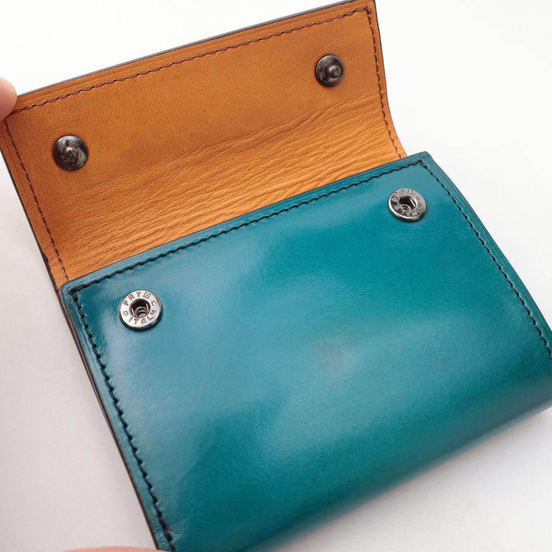 難有り訳あり品 yuhaku ユハク 三つ折り財布 綺麗ではない未使用