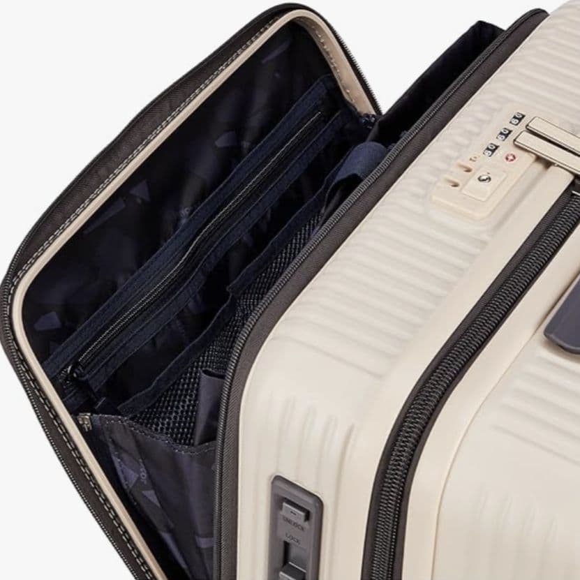 【新品】かわいい✨Innovator スーツケース バニラ色 機内持込 33L