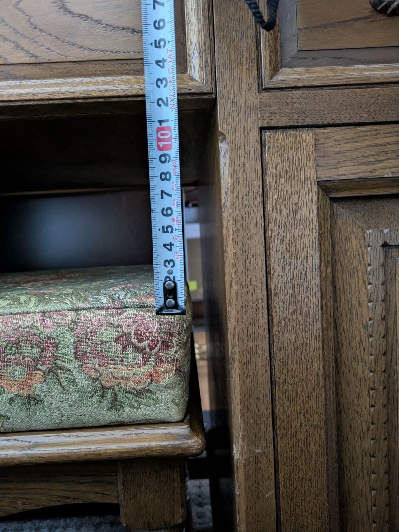 一面鏡の鏡台（ドレッサー）