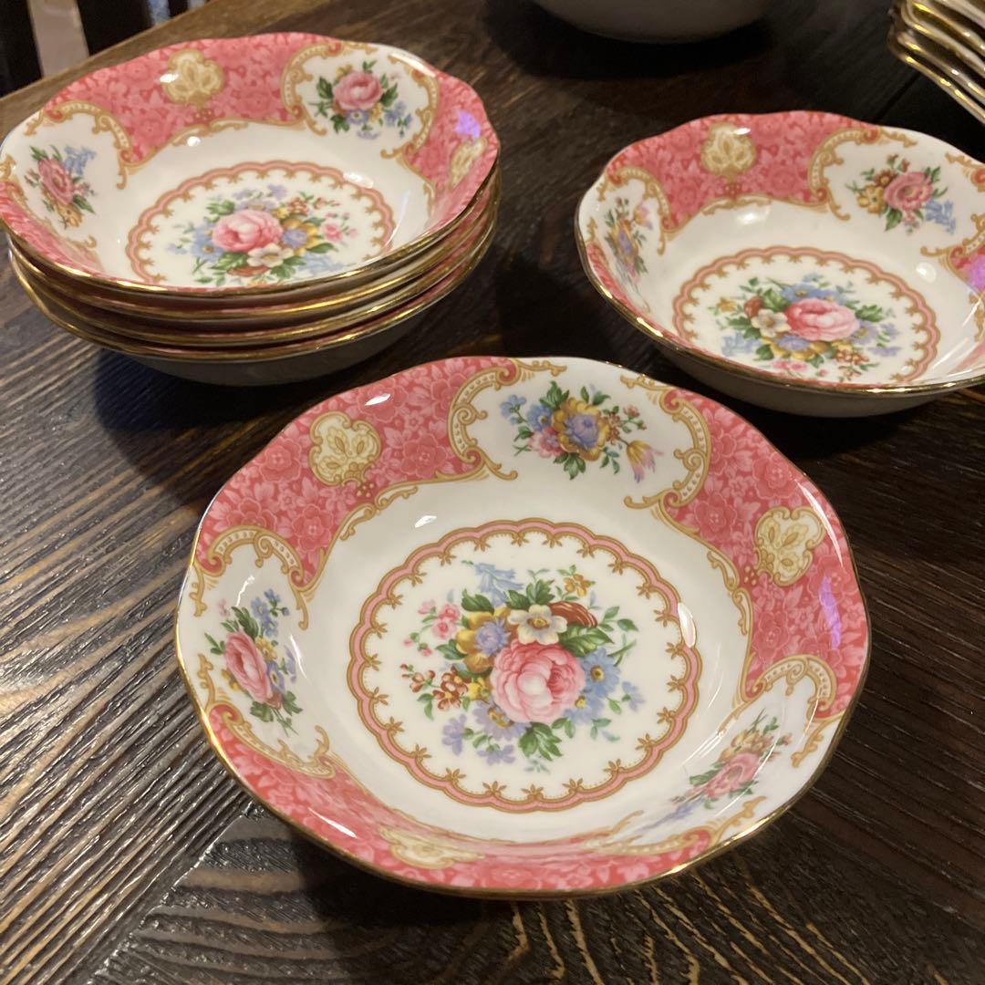 梱包補償ロイヤルアルバートレディカーライル20cm 6個セット