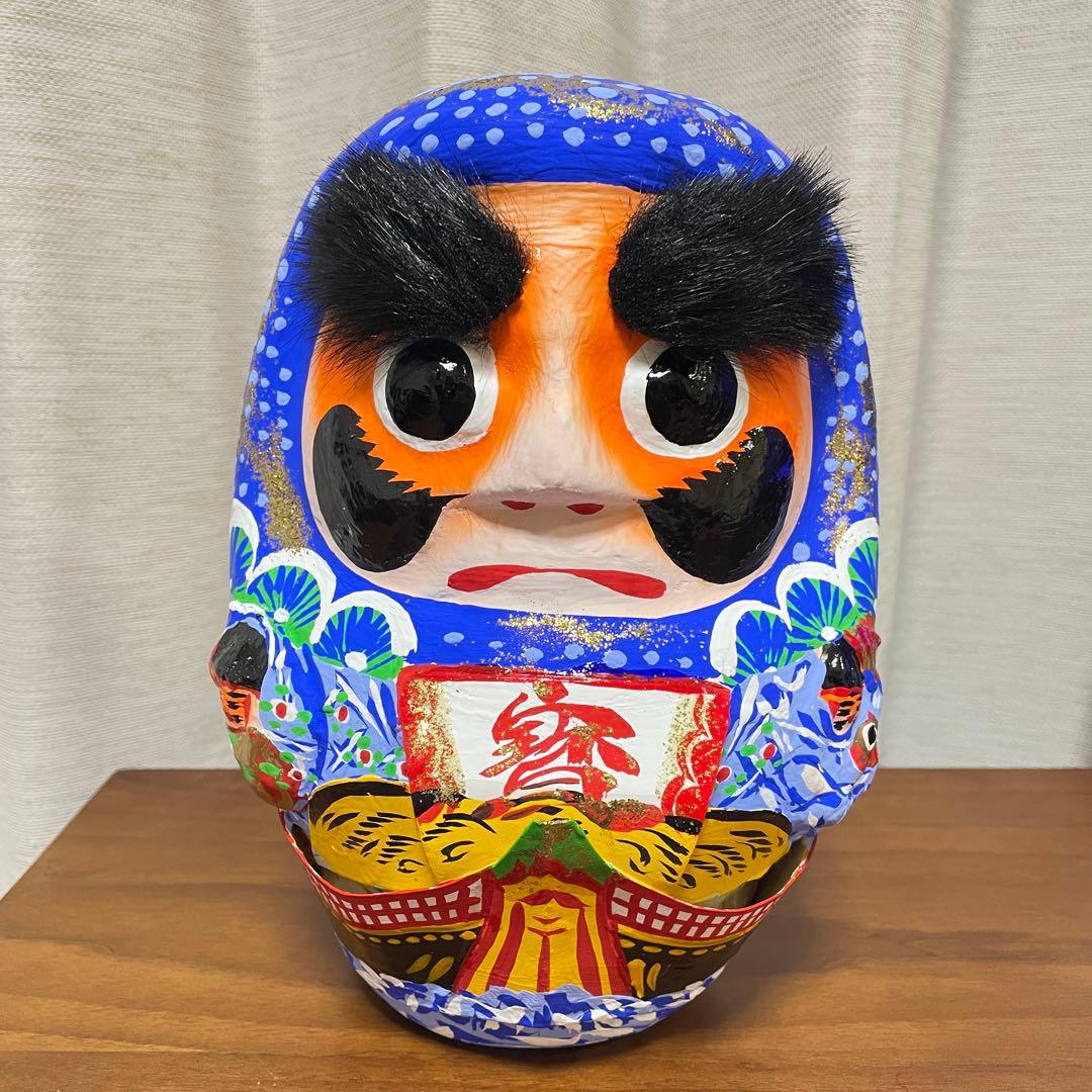松川だるま 宝船　仙台張子　工芸品