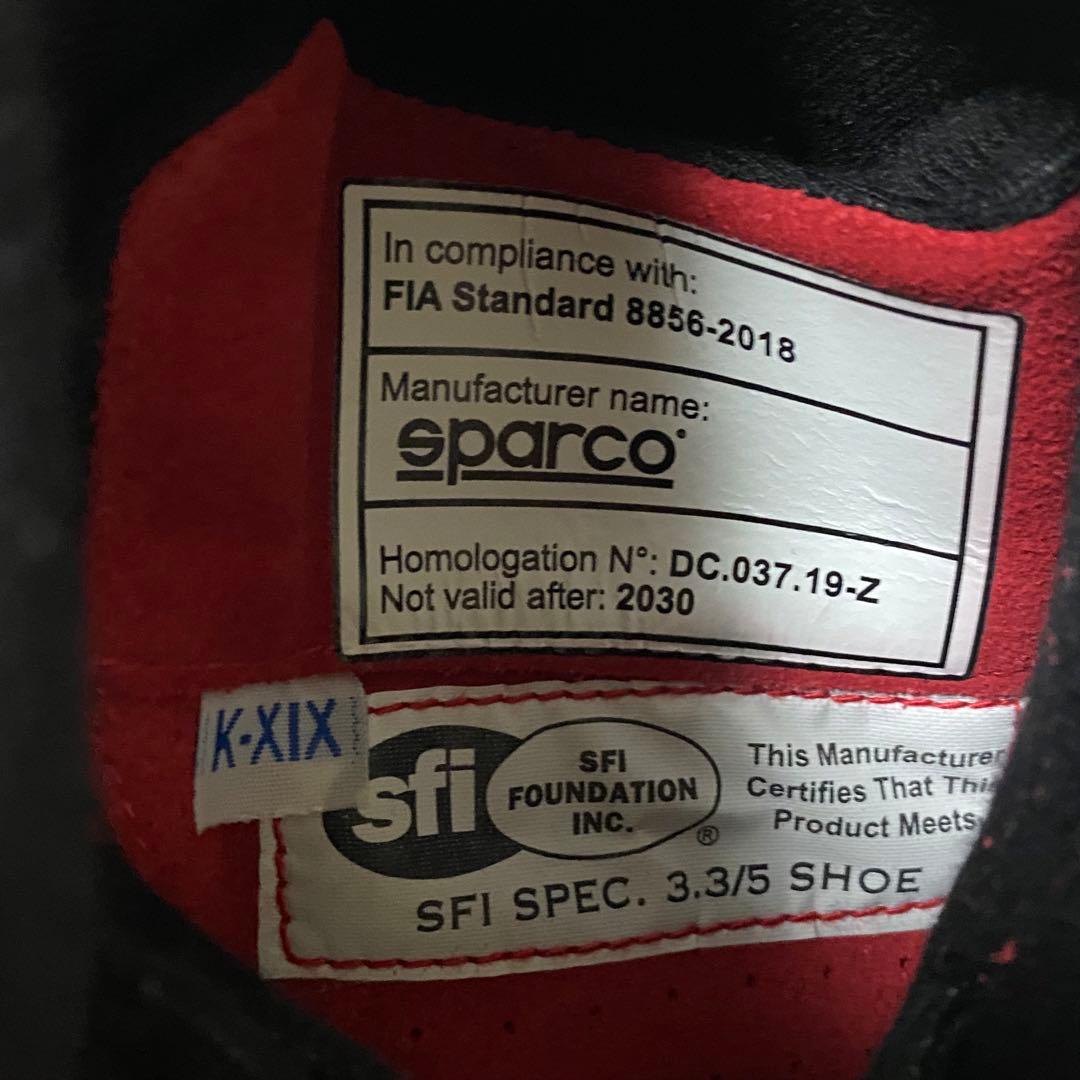 スパルコ レーシングシューズ SLALOM+ FIA公認 スラロームプラス