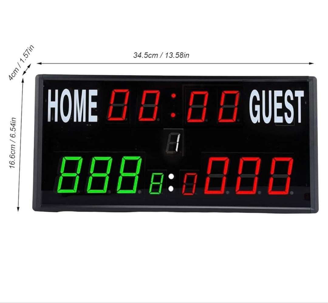 512163デジタルスコアボード(タイマーリモートコントロール)