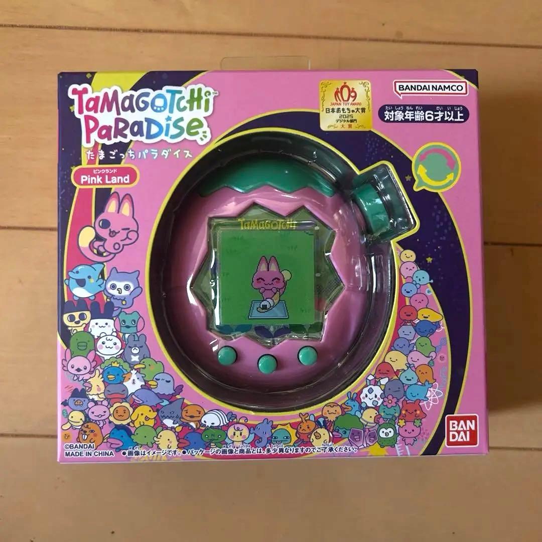 【新品未開封】たまごっちパラダイス　ピンクランド　液晶保護シート付き