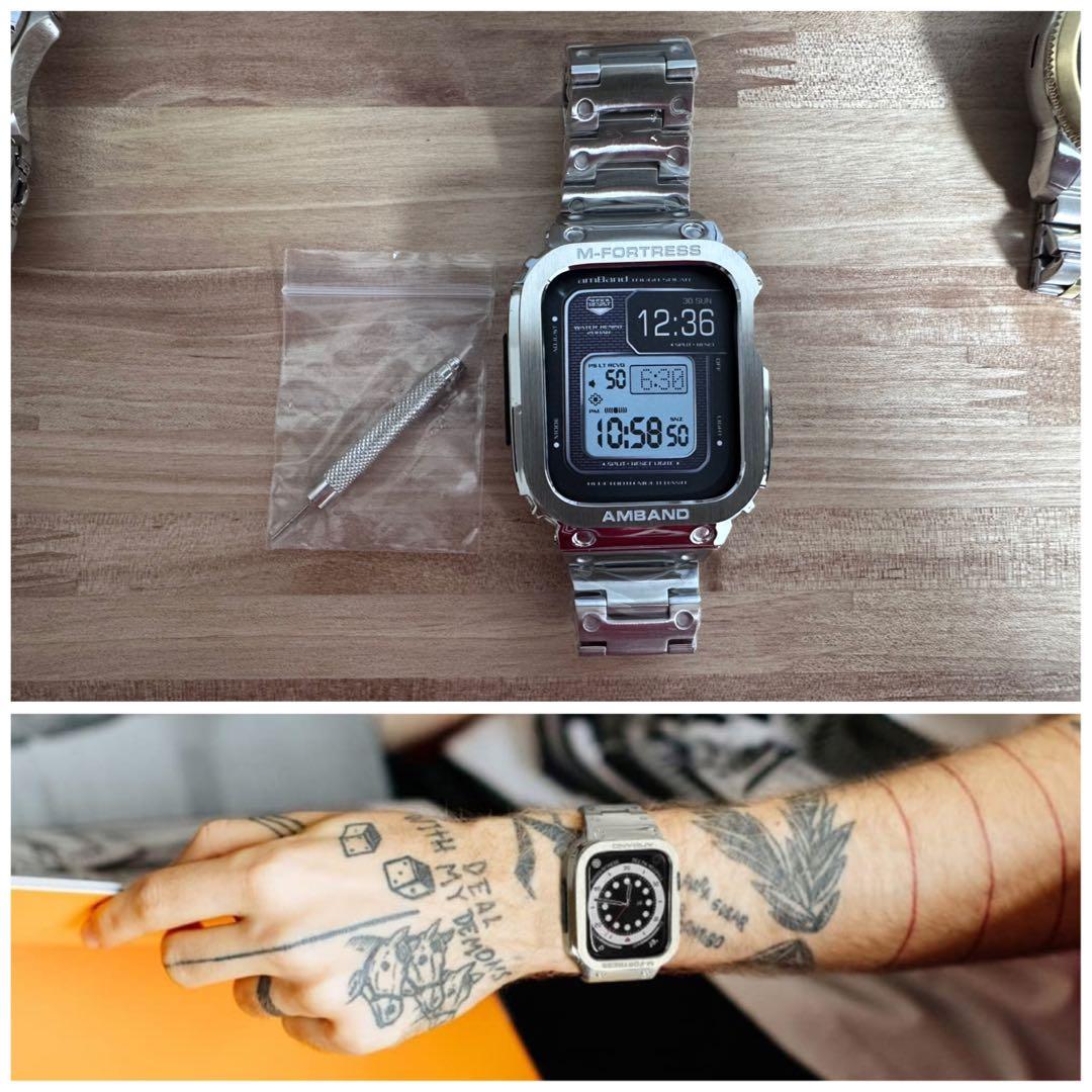 【Apple Watch ステンレスバンド】44mm