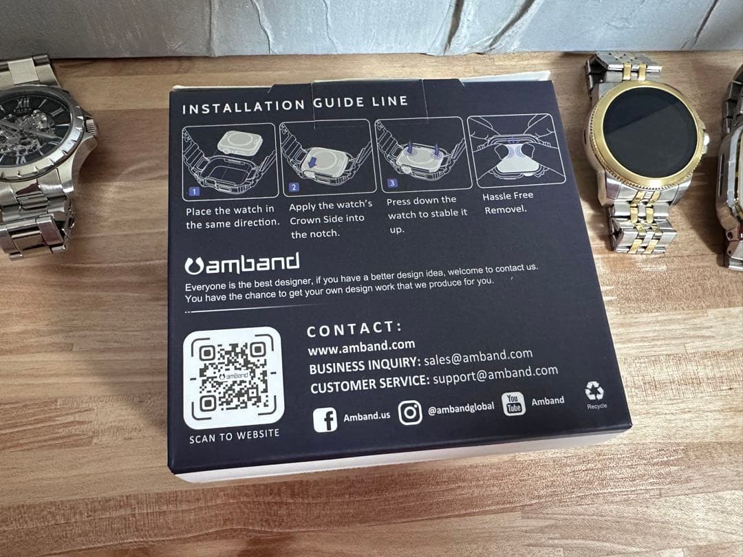 【Apple Watch ステンレスバンド】44mm