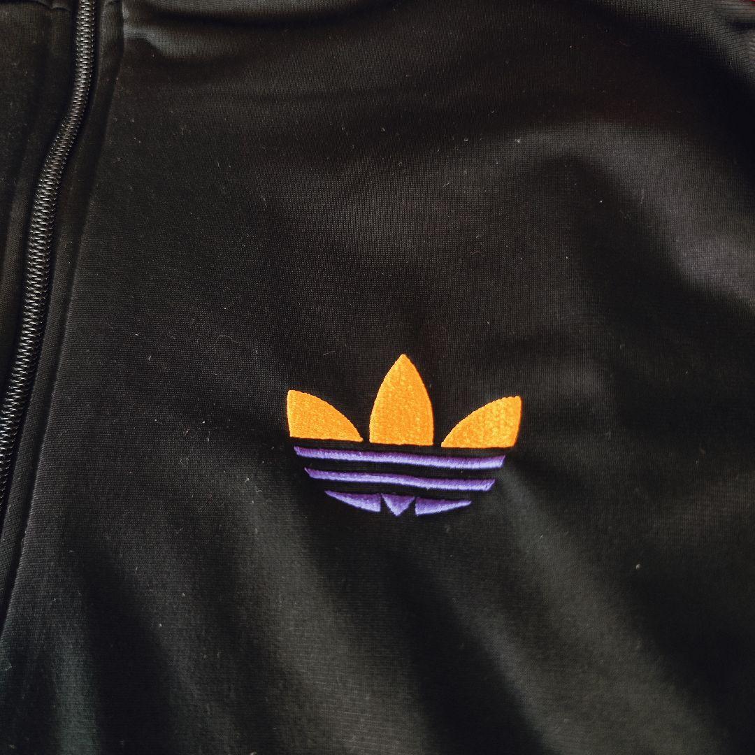 【希少】アディダス★トラックジャケット XXL相当 刺繍ロゴ