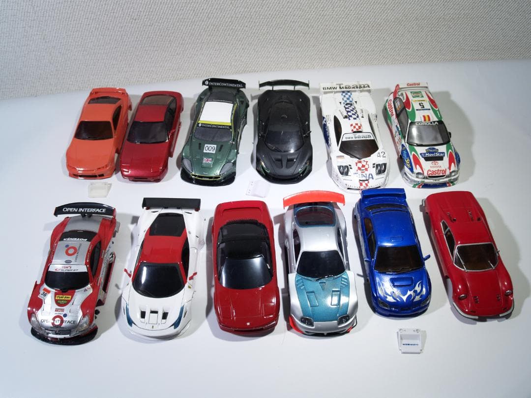 京商ミニッツ ジャンクボディ12台セット ラジコンバッグ付き