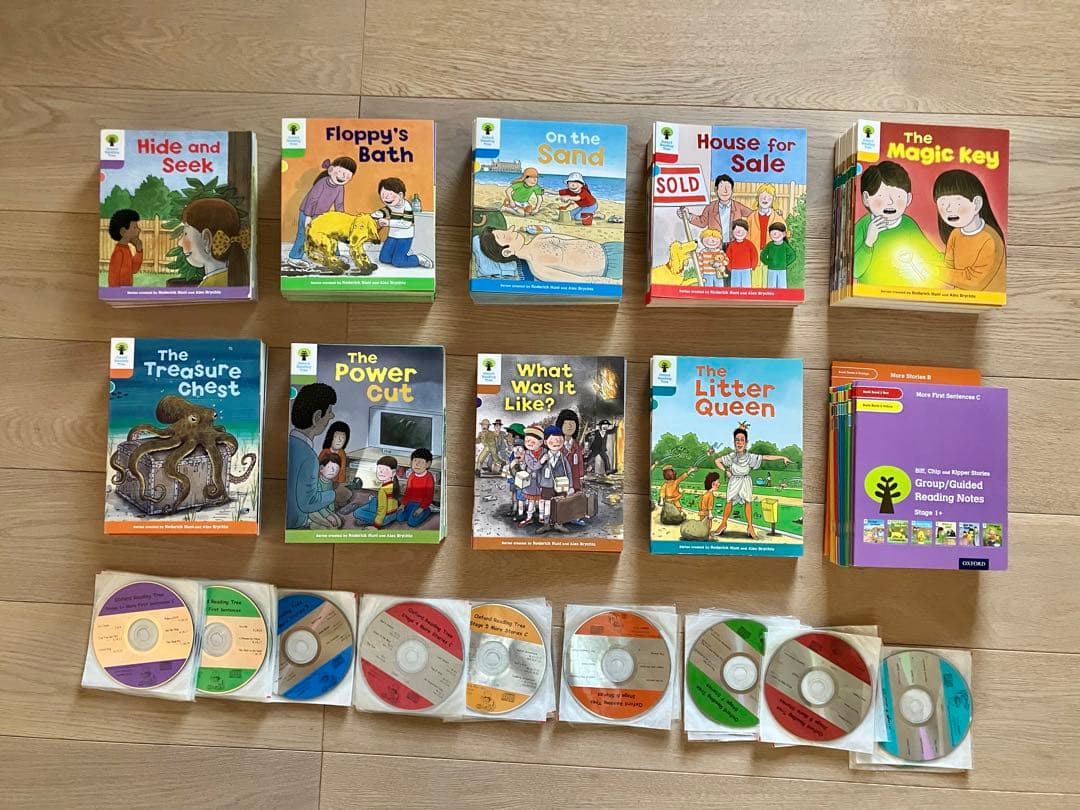 CDつき　Oxford Reading Tree Stage1＋〜9 計180冊