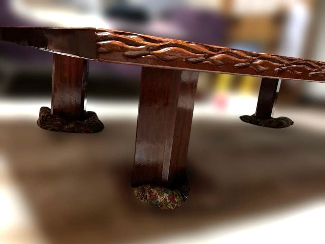 天然木 一枚板 座卓