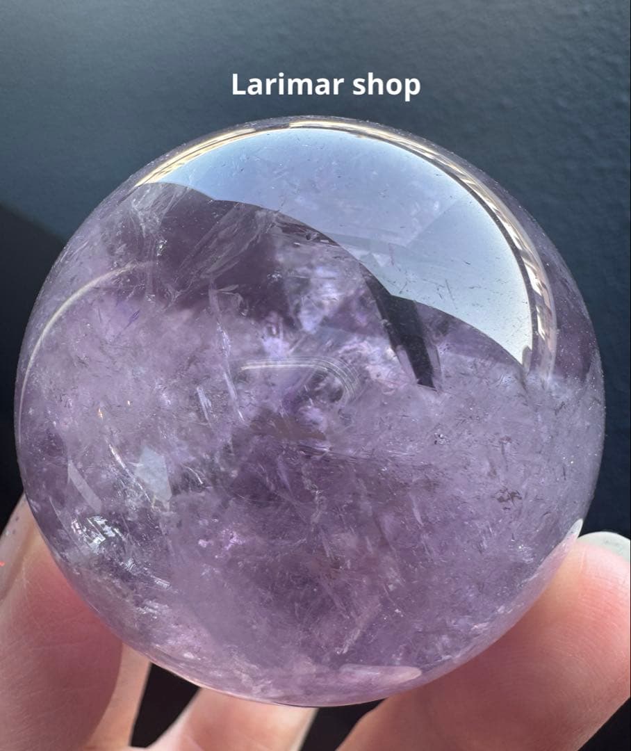 （希少）トラピッチェアメジスト　ファントムスフィア　レインボー