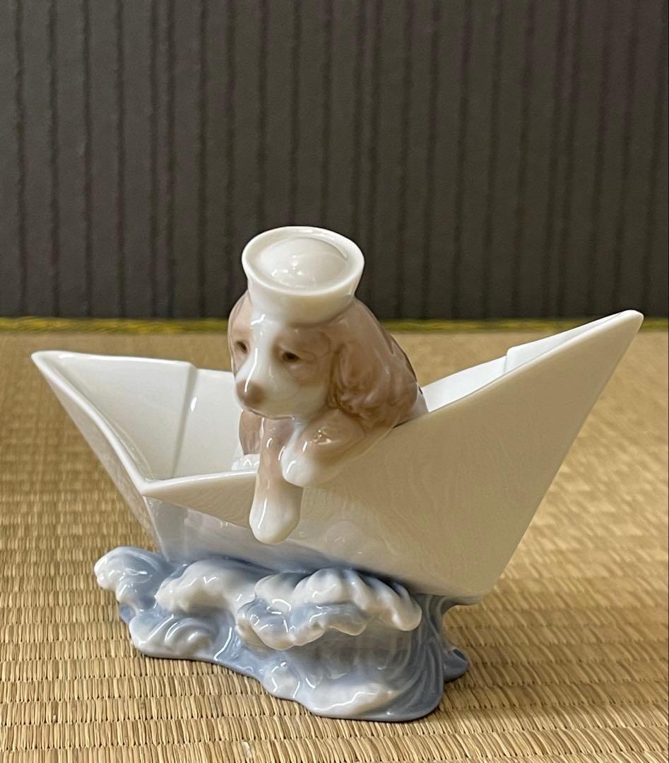 LLADRO リアドロ 人形 陶磁器 小さな密航者 箱 保証証 有
