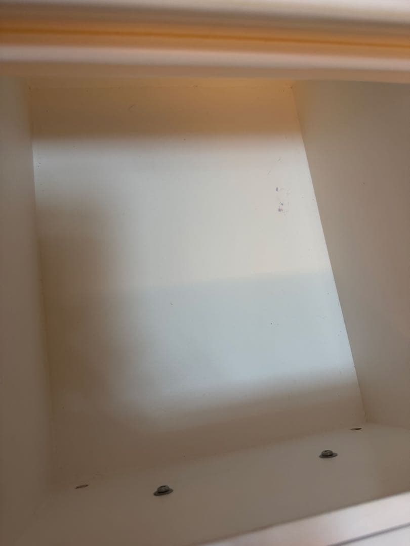 アンティーク調 テレビ台 白塗り