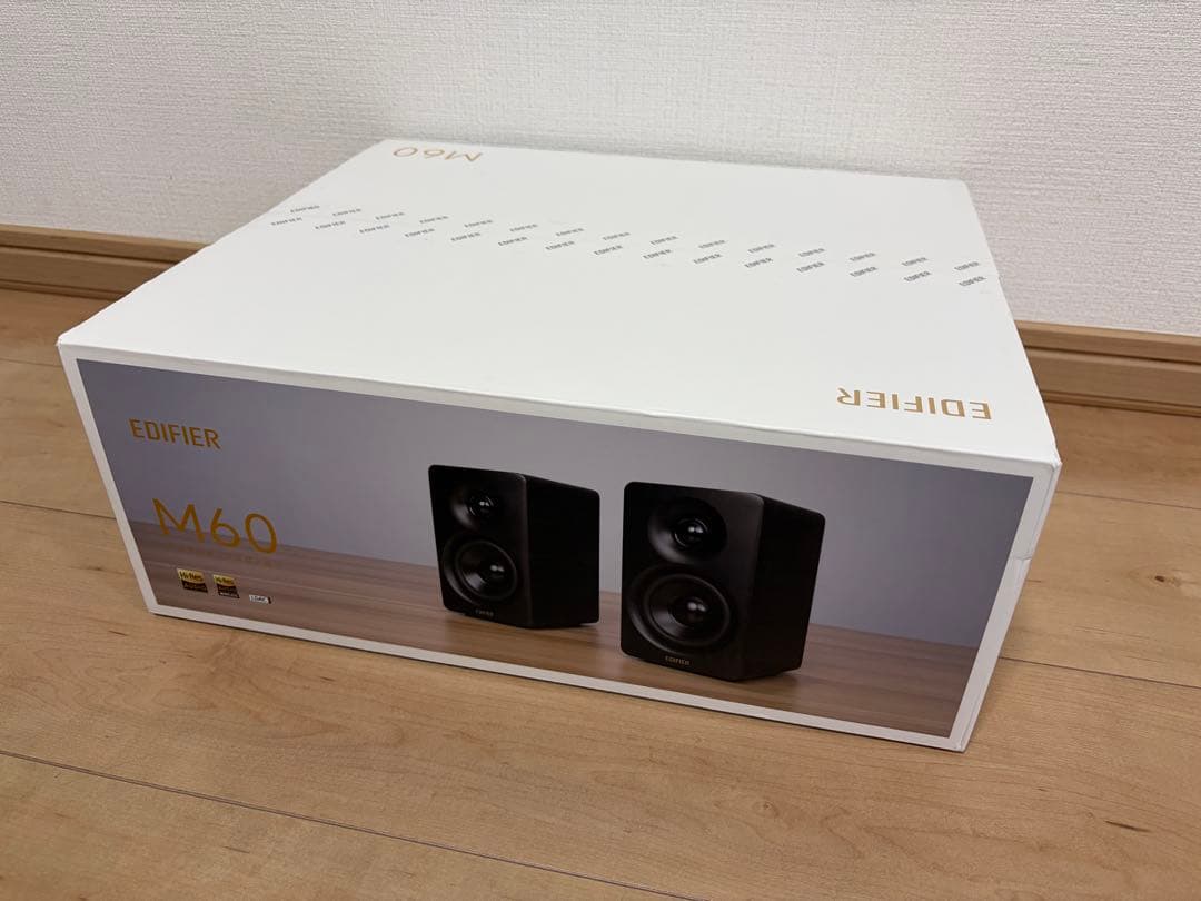 Edifier M60 マルチメディアスピーカー 66W ブラック 整備済み品