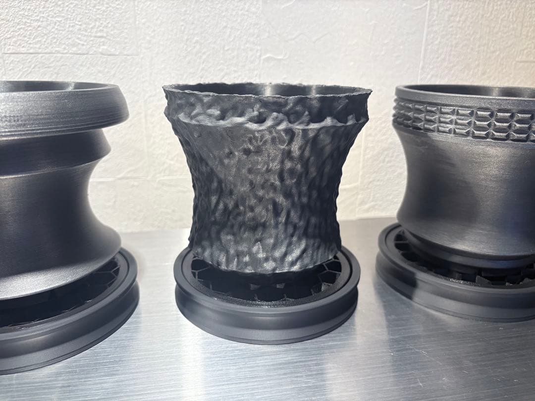 人気作品 3点セット 4号鉢 Iron Black 作家鉢 アガベ グラキリス