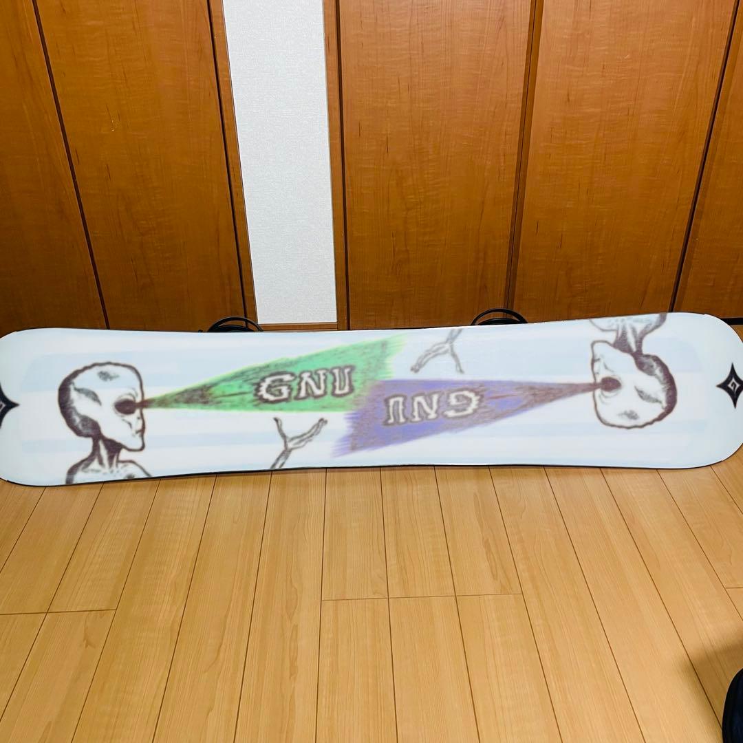 GNU FINEST 151cm スノーボード UNION TRILOGY